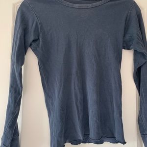 Brandy Melville Blue long sleeve